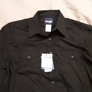Men's Wrangler western style shirt NWT